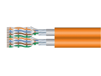 Equip 1000 M Cat7 Netværkskabel S/FTP - Orange