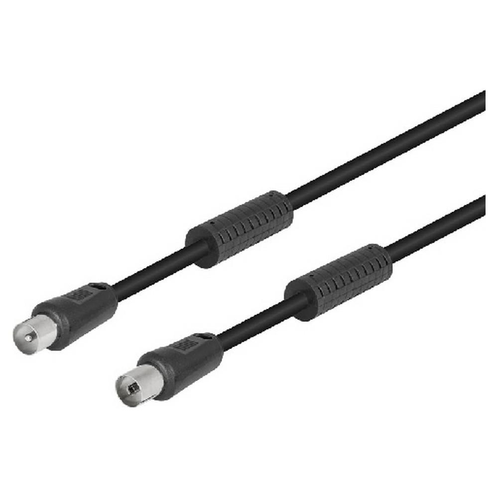 Antennekabel TM Electron Sort 2,5 M - Uovertruffen Pris!