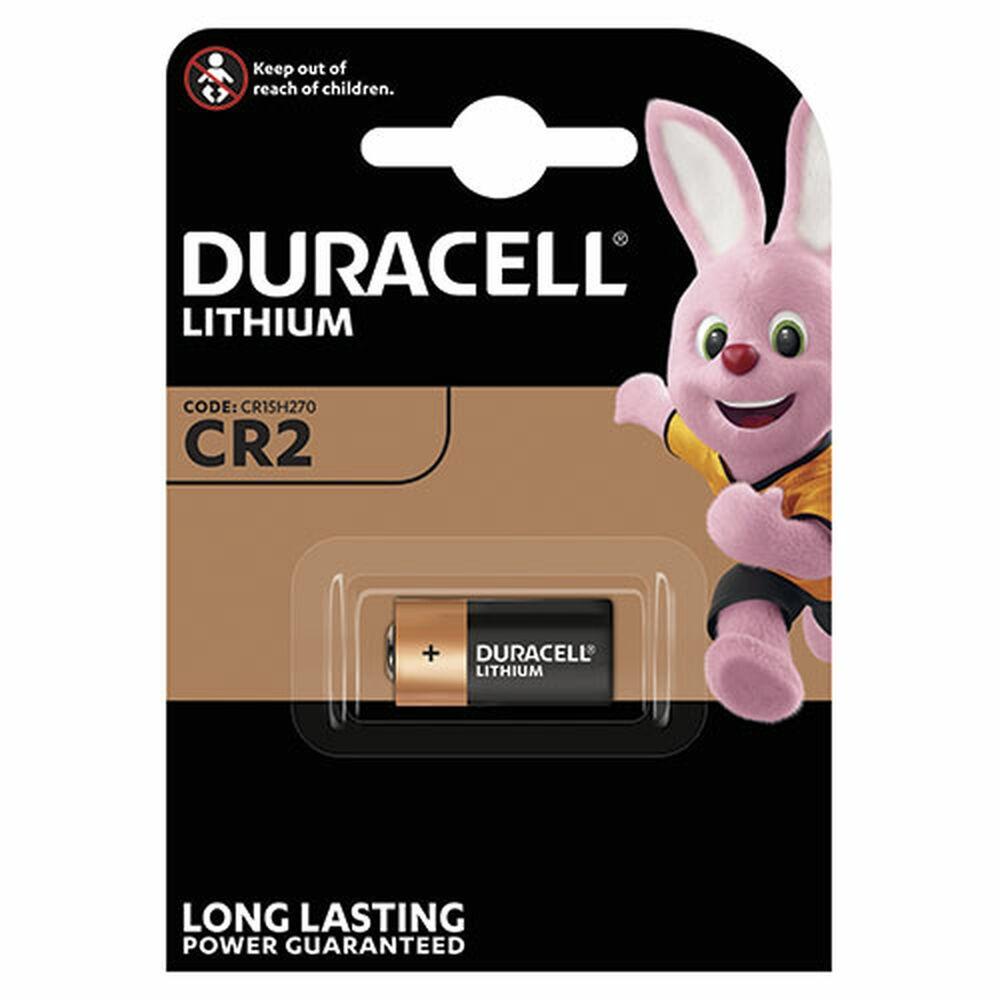Lithiumbatteri Duracell CR2 3V - Uovertruffen pris!