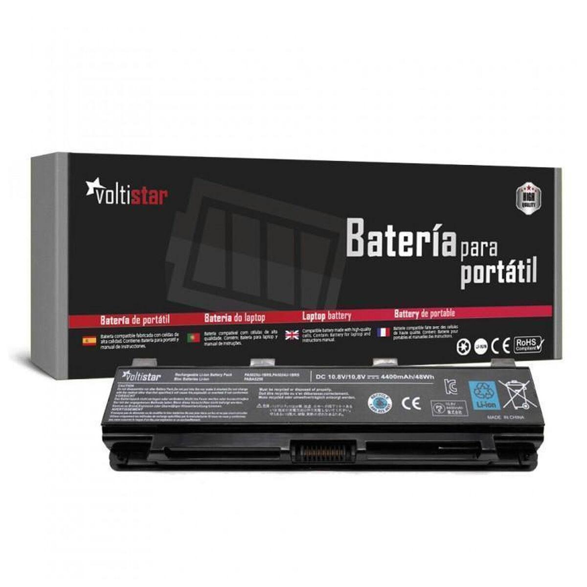 Laptop Batteri Voltistar BATTOSHC800 4400 mAh - Sort