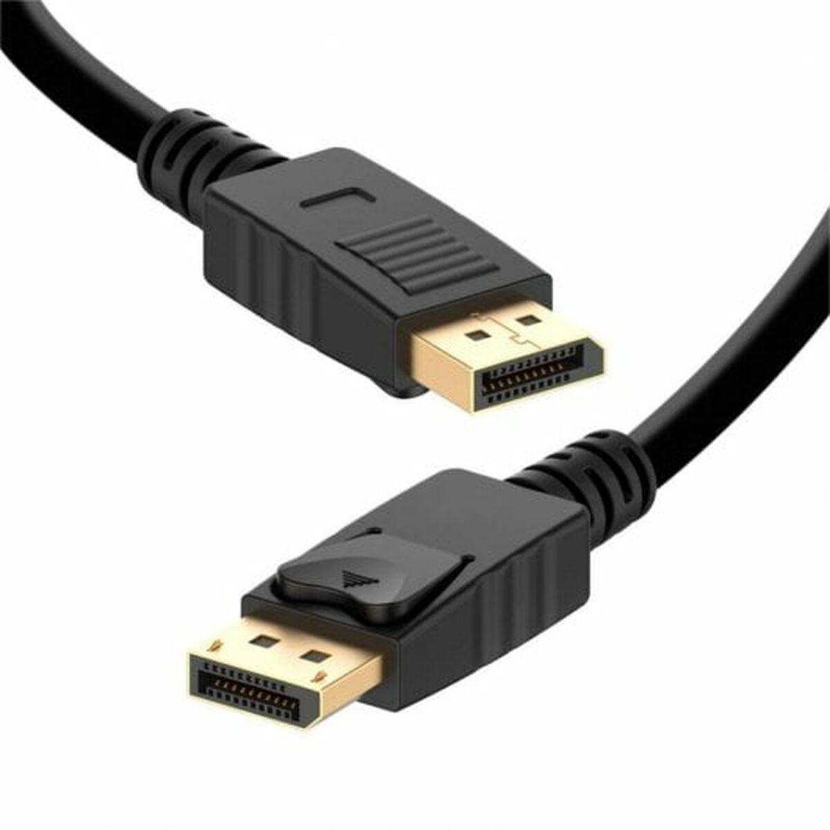 DisplayPort Kabel 3m - Sort 4K Ultra HD Tilbud!