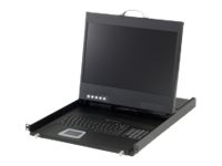 Levelone KVM 8901 - 19" KVM Konsol med PS/2 og USB