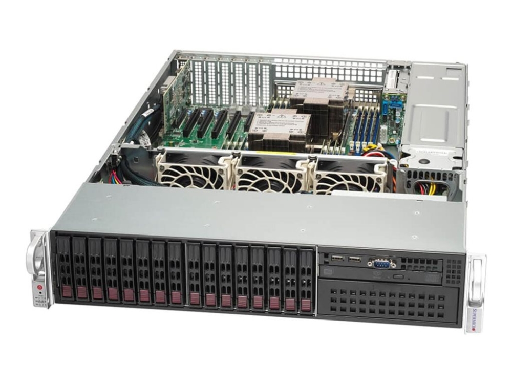 Supermicro 2U Rack Server 221P-C9R - Ingen CPU - Hot Swap