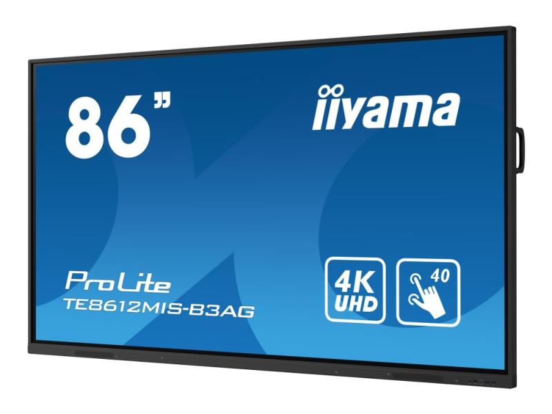 Iiyama Prolite Te8612mis B3ag - 86" Interaktiv Skærm
