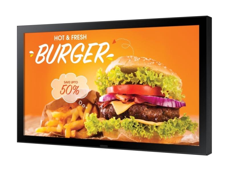 Samsung Oh24b 24" Interaktiv Udendørs LCD Skiltning 1080p