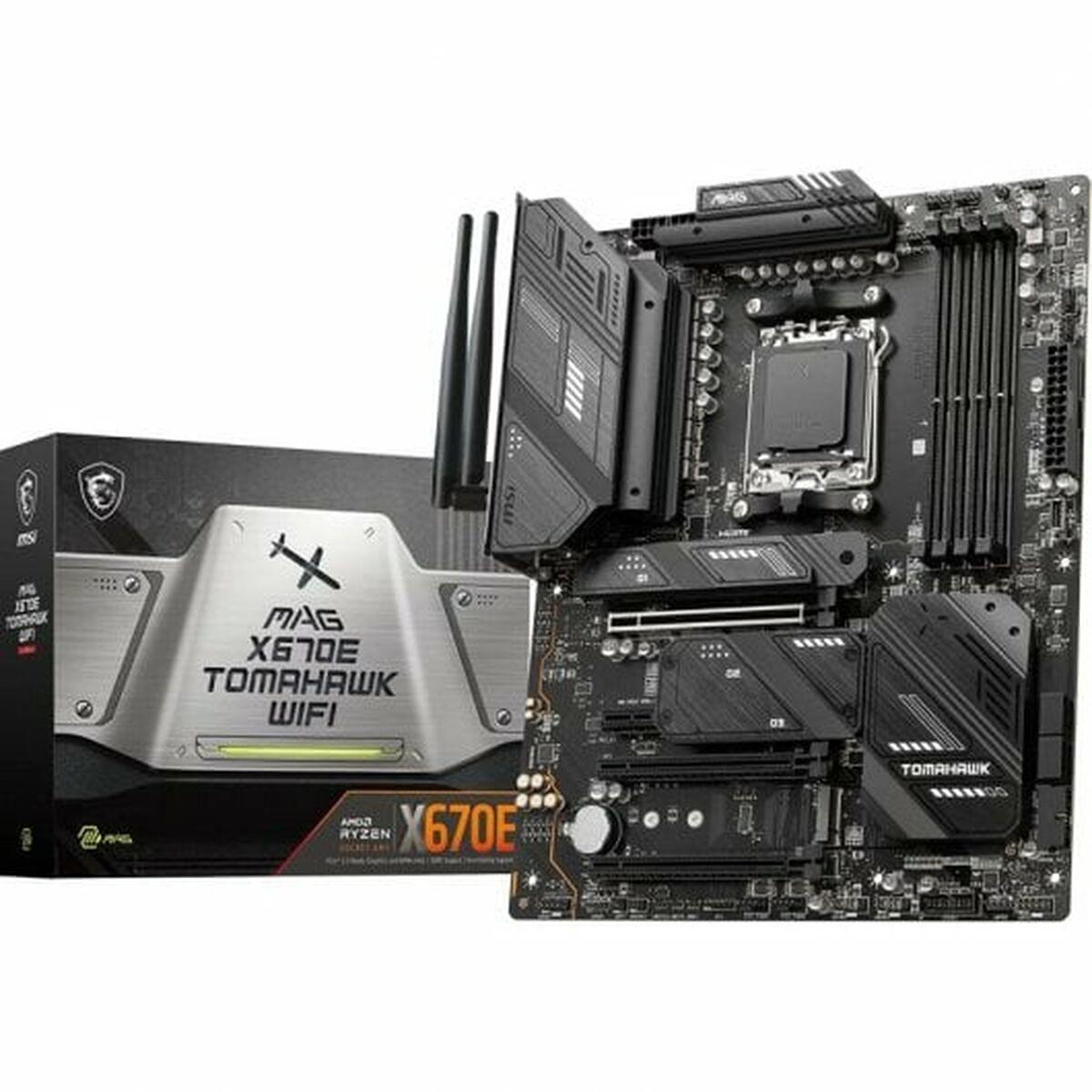 Bundkort MSI MAG X670E Tomahawk WiFi - Uovertruffen tilbud!