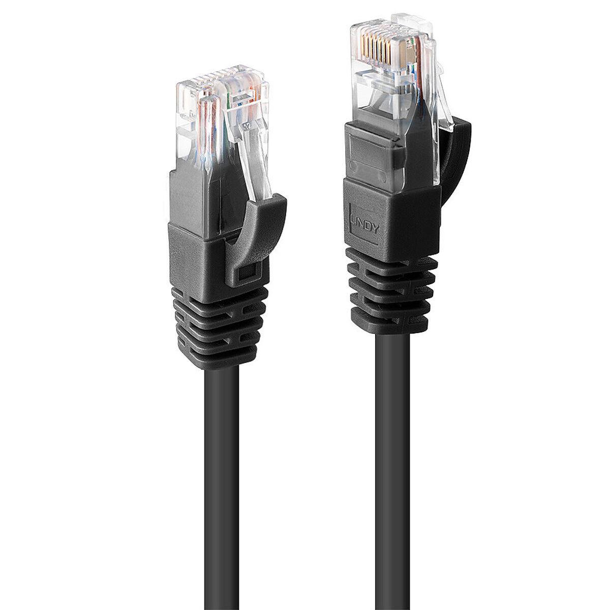 Lindy 48077 UTP Kategori 6 Netværkskabel - 1 m, Sort