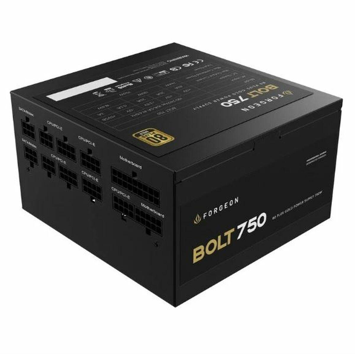 Forgeon Bolt 750 W 80 Plus Gold Modulær Strømforsyning