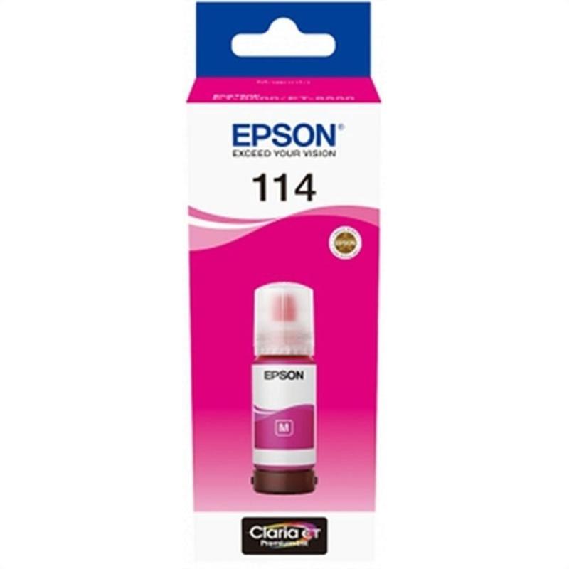 Blæk til Epson Ecotank 114 - 70 ml Magenta på tilbud!