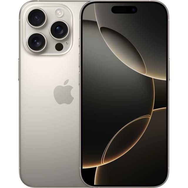 Apple iPhone 16 Pro (512GB Natural Titanium) Uden Abonnement
