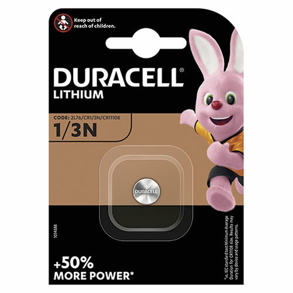 DURACELL Lithium Batteri 1/3N 3V til uovertruffen pris!