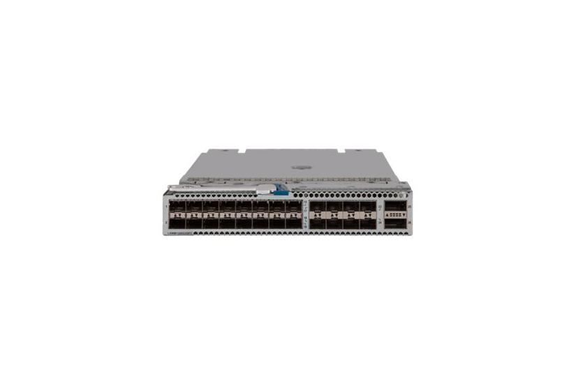 24 Port Converged Port And 2 Port Qsfp+ Module   Ekspansionsmodul   10 Gigabit Sfp+ X 24 + Qsfp+ X 2 fra Hpe