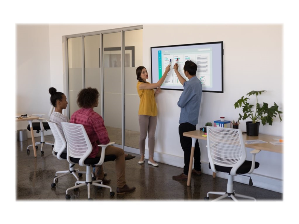 Novodisplay Dk551p   55" Diagonal Klasse Led Bagbelyst Lcd Paneldisplay   Interaktiv Digital Skiltning   4k Uhd (2160p) 3840 X 2160   Direkte fra Vivitek