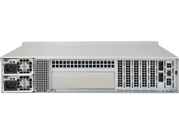 Supermicro Cse 826be1c R609jbod, Stativ, Server, Sort, 2u, Netværk, Platinum Level Power Supplies fra Super Micro Computer