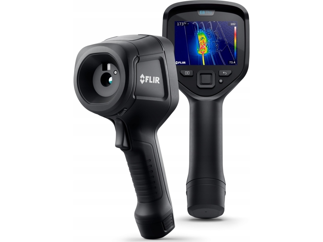 E8 Pro Termisk Kamera Kompakt 320x240 Pixel Kamera Med Foto, Msx Og Wi Fi fra Flir