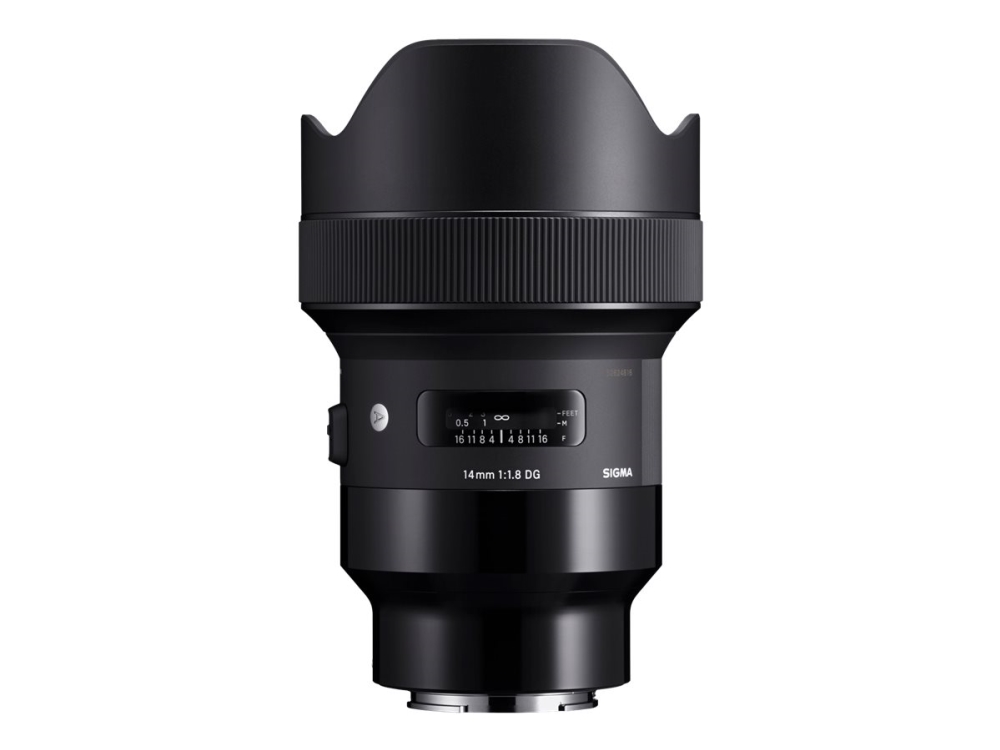 Art   Vidvinkel Objektiv   14 Mm   F 1.8 Dg Hsm   Sony E Mount   For Sony Cinema Line  A Vlogcam  A1  A1 Ii  A6700  A7 Iv  A7c  A7c Ii  A7cr  A fra Sigma