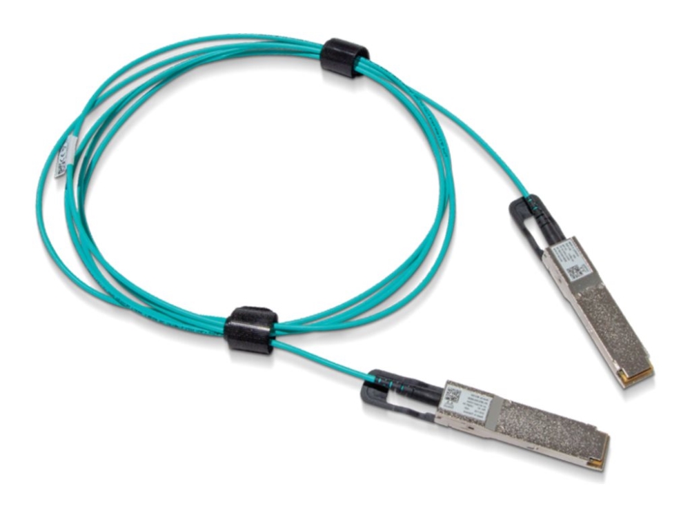 200gbase Aoc Direkte Påsætningskabel   Qsfp56 Til Qsfp56   5 M.   Fiberoptik   Active Optical Cable (aoc) fra Nvidia