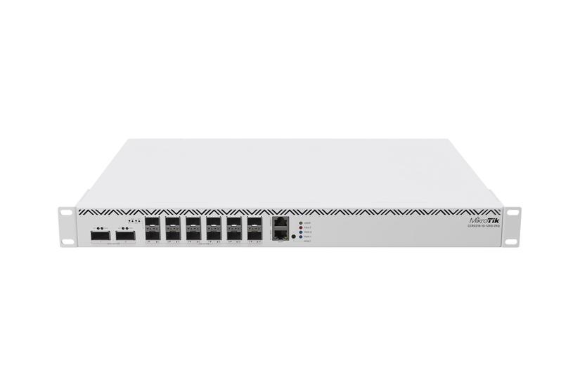 Cloud Core Router Ccr2216 1g 12xs 2xq   Router   Desktop, Monterbar På Stativ fra Mikrotik