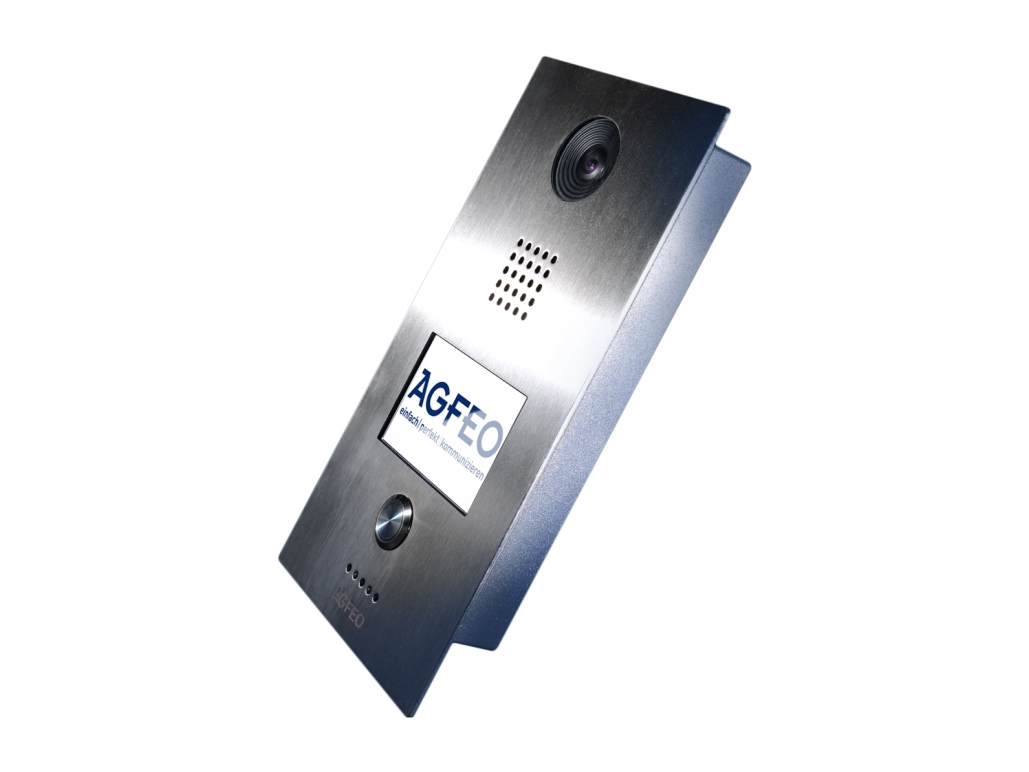 Ip Video Tfe 1, 8,89 Cm (3.5"), Tft, 480 X 320 Pixel, Sølv, Ip65, Knapper fra Agfeo