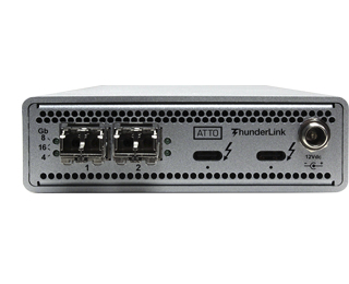 Thunderlink Fc 3162, Thunderbolt 3, Sfp+, Metallic, Taa, Fcc, Ctuv, 16 Gbit Sek., 0   36 °c fra Atto