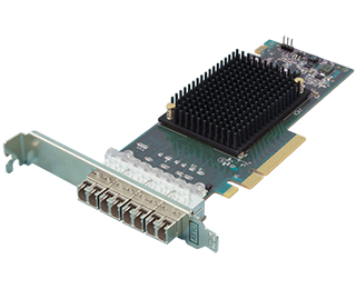 Fc 164p, Intern, Ledningsført, Pci Express, Ethernet, 6400 Mbit S, Grøn fra Atto