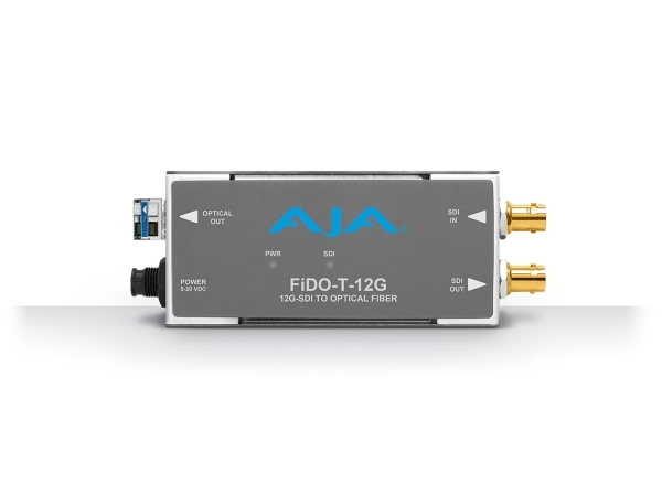 Fido T 12g, Aktiv Videoomformer, Grå, 12 Gbit Sek., Bnc, 20 V, 0   40 °c fra Aja