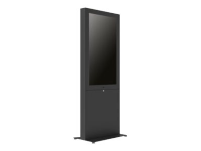 Sms Casing Freestand   Storage Portrait   G1   Stativ   For Lcd Display   Hvid, Ral 9016   Skærmstørrelse: 49"   Monteringsgrænseflade: 400 X 400 Mm fra Smart Media Solutions Ab