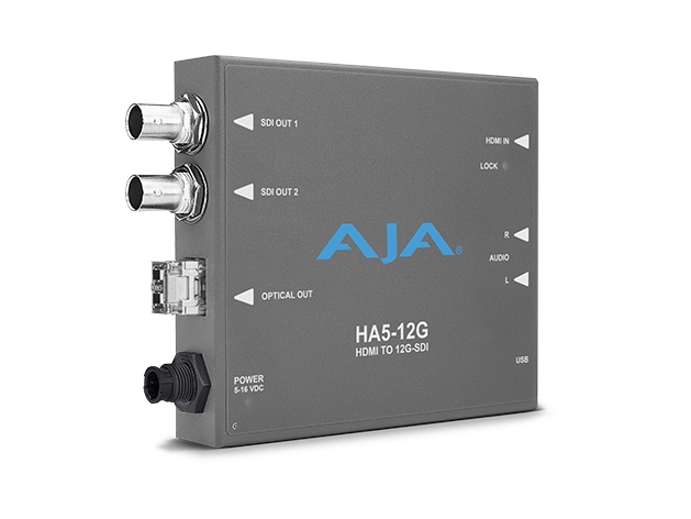 Ha5 12g T Videosignalkonverter Aktiv Videokonverter 4096 X 2160     (ha5 12g T) fra Aja
