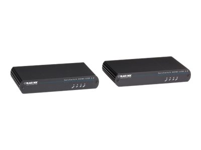 Servswitch Kvm Extender Hdmi, Usb 2.0, Over Catx   Kvm   Usb Forlænger   Usb   Op Til 100 M fra Black Box