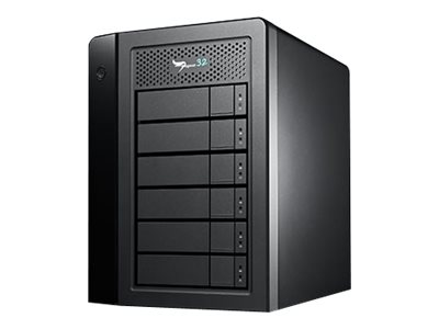 Promise Pegasus32 R6   Harddisk Array   48 Tb   6 Bays (sata 600)   Hdd 8 Tb X 6   Thunderbolt 3, Usb 3.2 Gen 2 (ekstern) fra Promise Technology