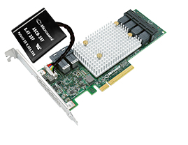 Smartraid 3154 24i, Sas, Serial Ata Iii, Pci Express X8, 0, 1, 1 Adm, 5, 6, 10, 50, 60, 12 Gbit Sek., Md2, 4096 Mb fra Microsemi