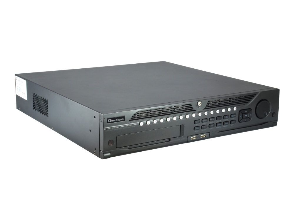 Levelone Gemini Series Nvr 0764   Nvr   64 Kanaler   Netværket   Rackversion fra Digital Data Communications