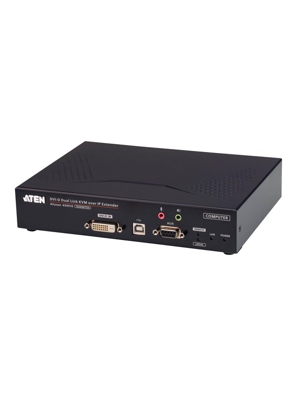 Altusen Ke6910t Dvi Kvm Over Ip Extender (transmitter) fra Aten