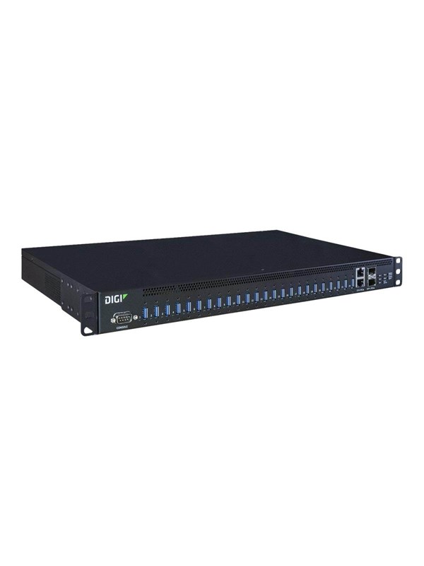 Anywhereusb 24 Plus Usb Hub   Usb 3.2   24 Ports   Sort fra Digi