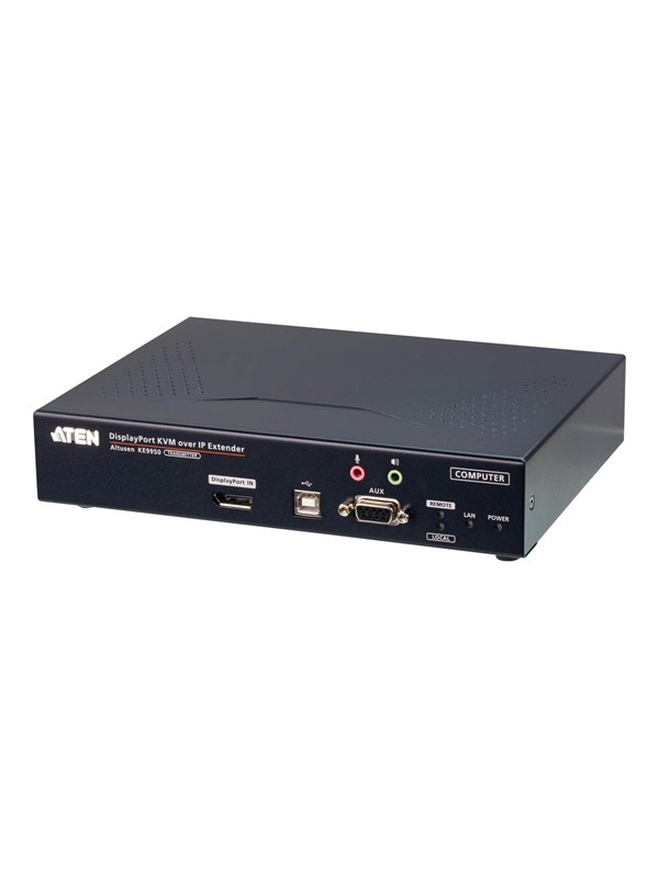 Altusen Ke9950t 4k Displayport Single Display Kvm Over Ip Transmitter fra Aten