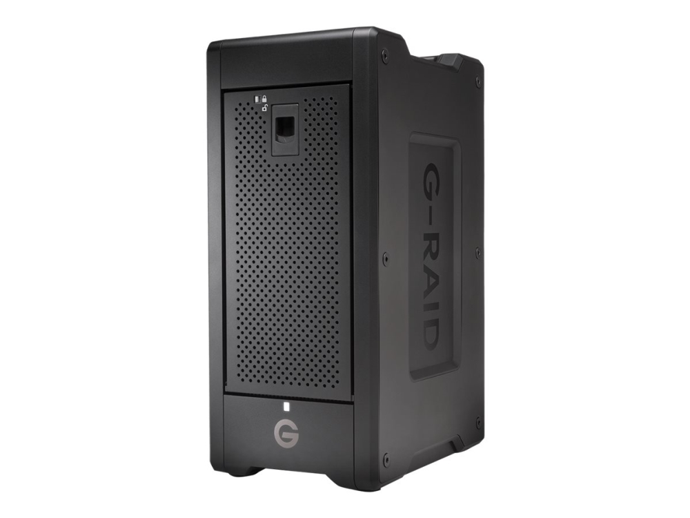 Professional G Raid Shuttle 8   Harddisk Array   48 Tb   8 Bays   Hdd 6 Tb X 8   Thunderbolt 3, Usb 3.2 Gen 2 (ekstern) fra Sandisk