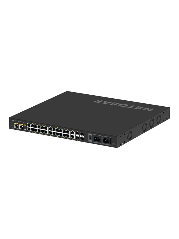 Av Line M4250 26g4f Poe++ (gsm4230up) 24x1g Poe++ 1.440w 2x1g And 4xsfp Managed Switch fra Netgear