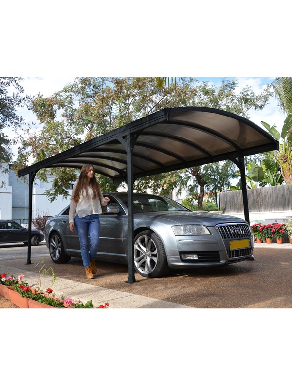 Carport Palram Vitoria 5000, Grå fra Canopia