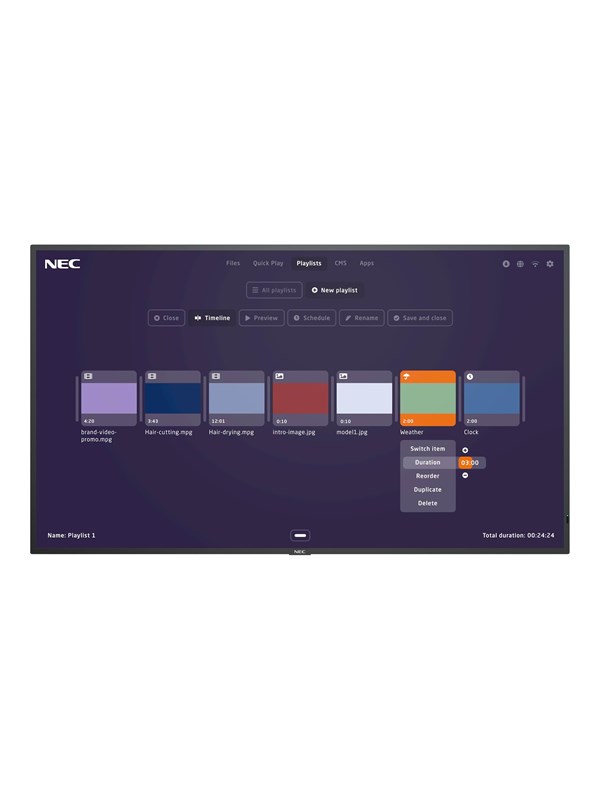 Multisync M491 Mpi4 fra Nec
