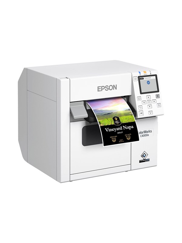 Colorworks C4000e Desktop Color Label Printer (bk) fra Epson