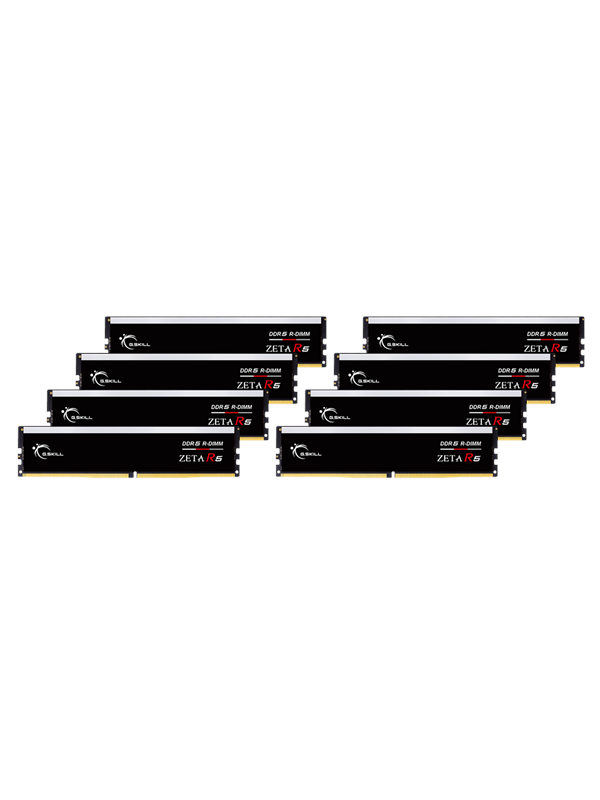 Zeta R5 Ddr5 6400   128gb   Cl32   Octa Channel (8 Pcs)   Intel Xmp   Sort fra G.skill