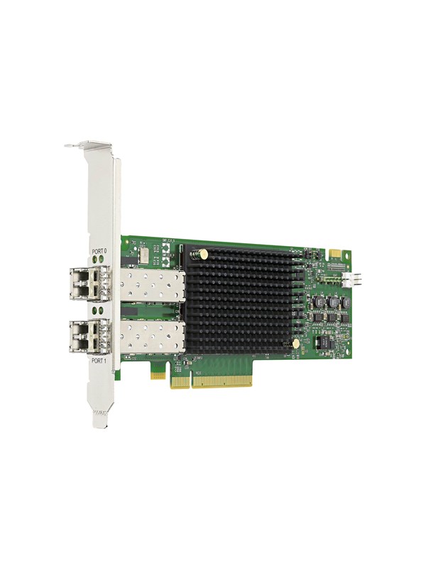 Lpe31002 Gen 6 (16gb) Dual Port Hba (upgradeable To 32gb)   Host Bus Adapter   Pcie 3.0 X8   16gb Fibre Channel X 2 fra Emulex
