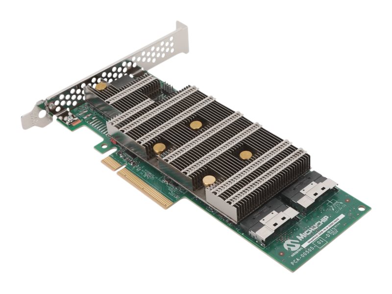 Microchip   Smartraid 3200 Series 3258 16i E   Styreenhed Til Lagring (raid)   16 Kanal   Sata 6gb S   Sas 24gb S   Pcie 4.0 (nvme)   Raid Raid fra Adaptec