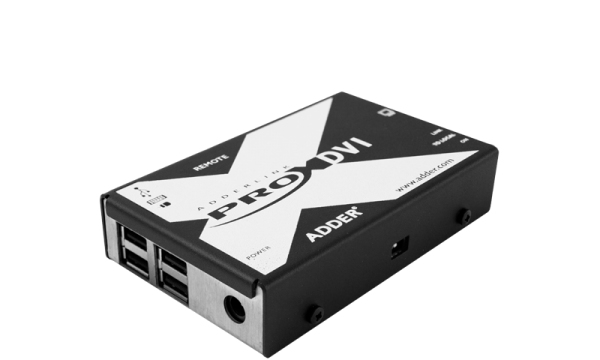 Adder Adderlink X Dvi Pro, Sender & Modtager, Ledningsført, 50 M, Cat5e, Cat6a, Cat7, 1920 X 1200 Pixel, Sort fra Adder Technology
