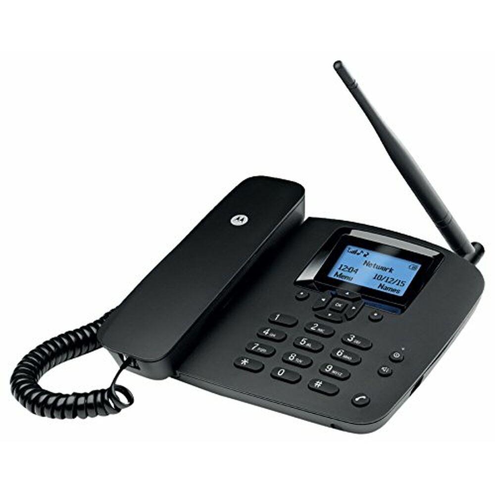 Fastnettelefon   Dual Band Gsm 2,2" Lcd Sort fra Motorola