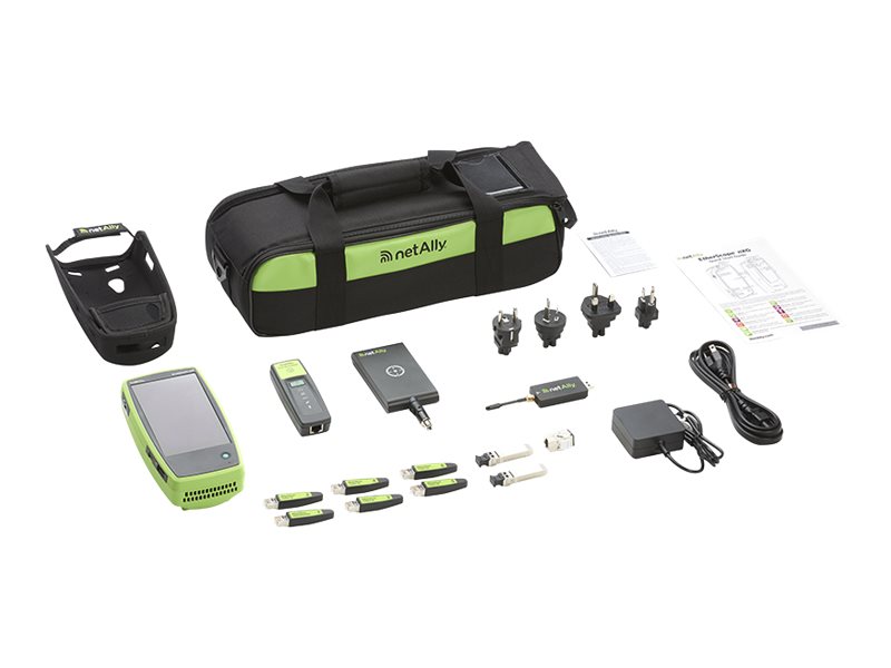 Etherscope Nxg Portable Network Expert Professional Kit   Netværkstester Med 1 års Allycare Support fra Netally