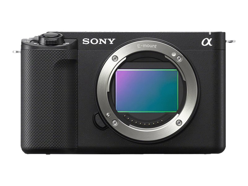A Zv E1   Digitalkamera   Spejlløst   12.1 Mp   Full Frame   4k   59.94 Fps   Kun Kamerahus   Nfc, Wi Fi, Bluetooth   Sort fra Sony