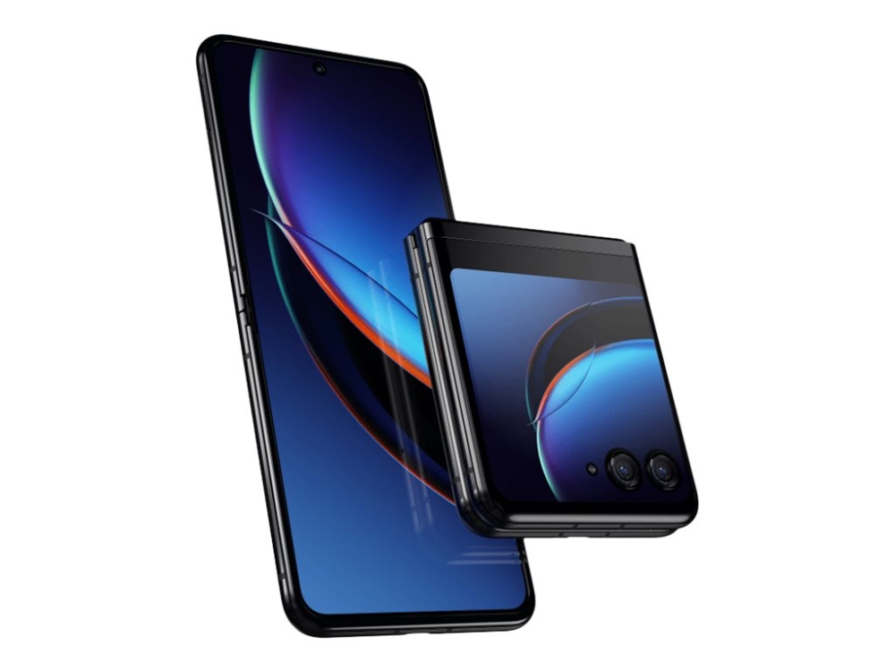 Razr 40 Ultra   5g Smartphone   Dual Sim   Ram 8 Gb   Intern Hukommelse 256 Gb   Poled Display   6.9"   2640 X 1080 Pixels (165 Hz)   2x Bag fra Motorola