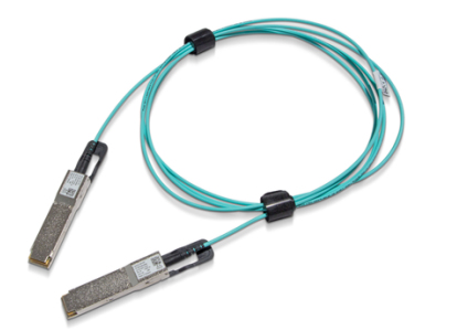 200gbase Aoc Direkte Påsætningskabel   Qsfp56 Til Qsfp56   50 M.   Fiberoptik   Active Optical Cable (aoc) fra Nvidia