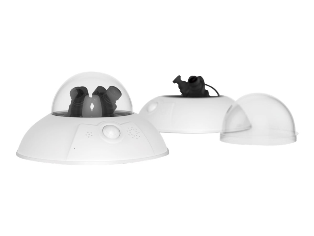 Dualdome D16b   Netværksovervågningskamera (intet Objektiv)   Kuppel   Udendørs   Beskyttet Mod Vandalisme   Vejrbestandig   Farve   2 X 6 Mp fra Mobotix